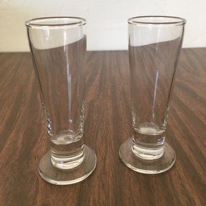 Pair of vintage shot glasses